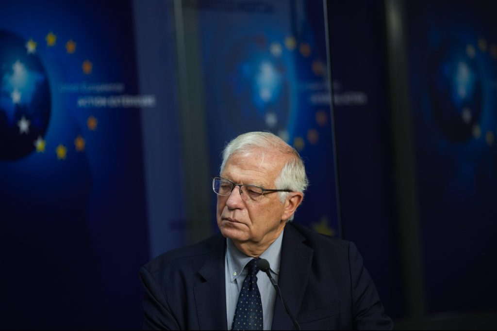 European Union foreign policy chief Borrell meets with foreign ministers of Georgia, Moldova and Ukraine