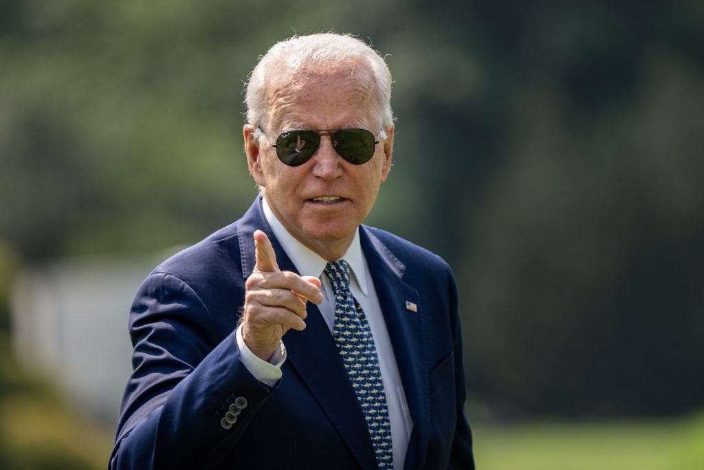 President Biden Returns From Wilmington, Delaware
