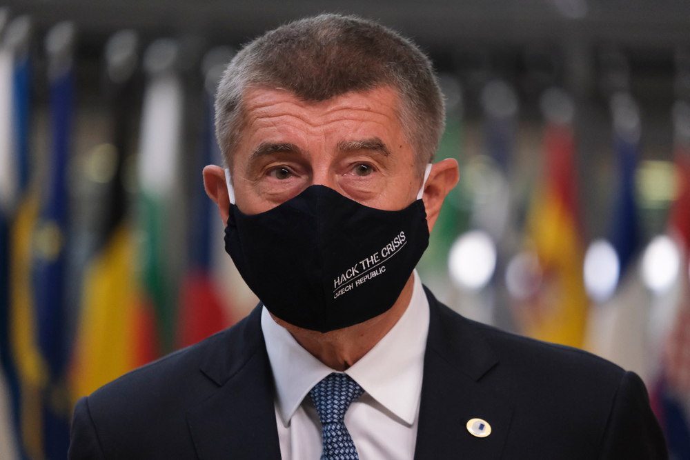 Prime,Minister,Of,Czech,,Andrej,Babis,Arrives,At,The,First