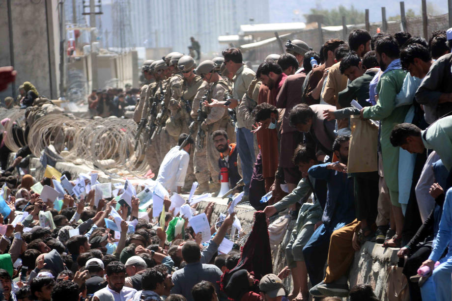 Afghanistan crisis – Kabul Airport