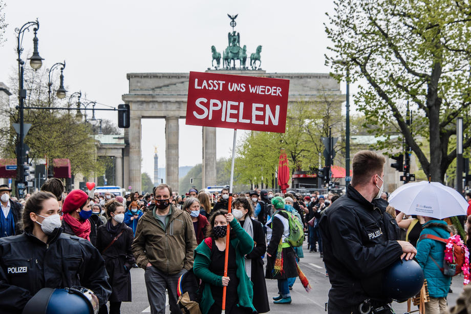 May Day in Berlin