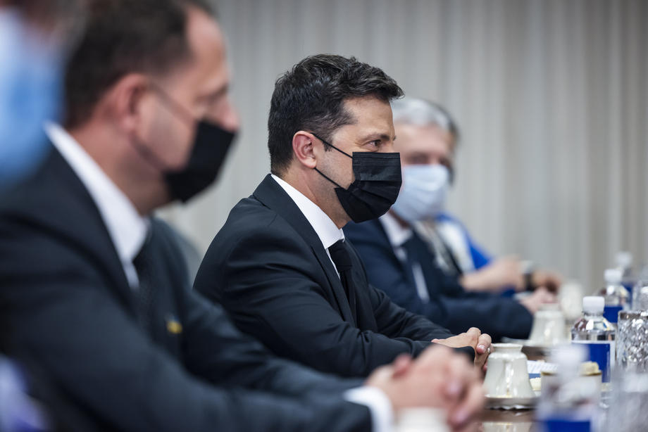 Ukrainian President Volodymyr Zelensky visits Pentagon