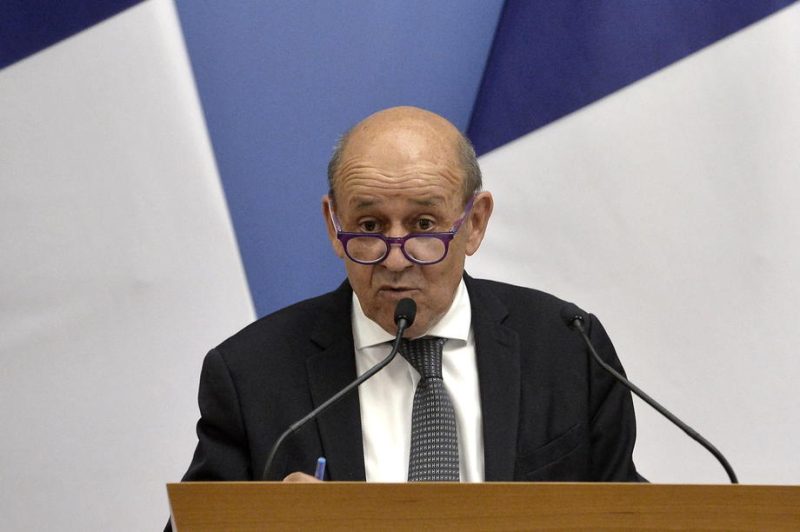 Französischer Außenminister ruft Europäer zur Einigkeit beim U-Boot-Deal auf