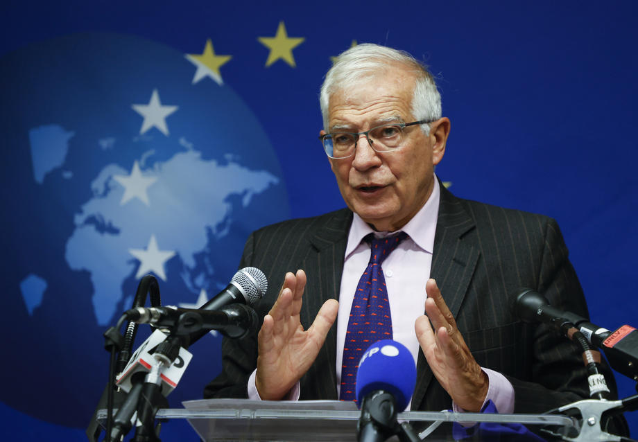 High representative for the Foreign Affairs of the EU Josep Borrell visits New York
