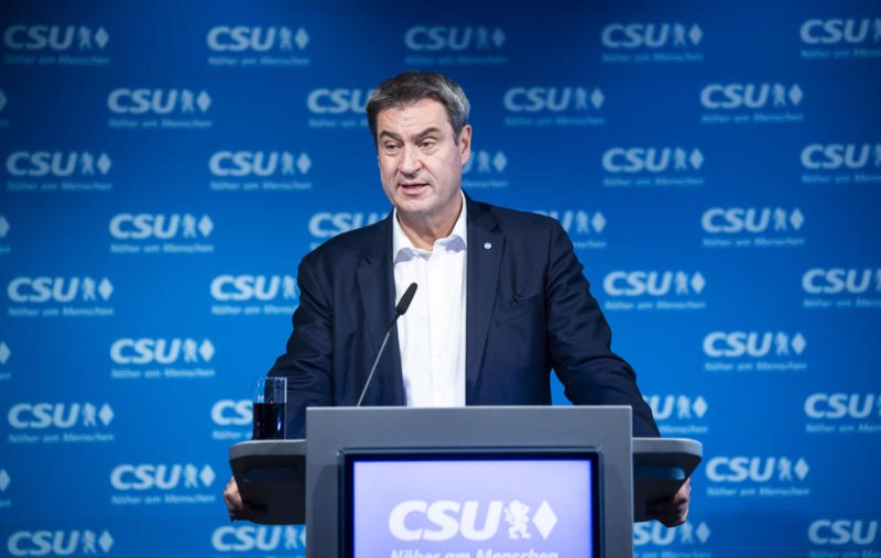 Söder gratuliert SPD zum Sieg und düpiert Laschet