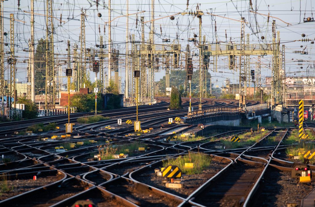 GDL union train drivers strike in Germany