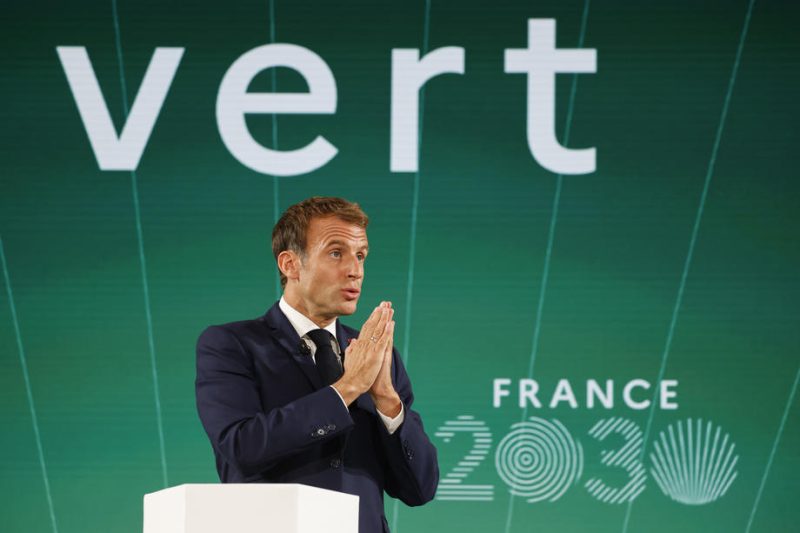 Macron präsentiert Frankreichs 2030-Ziele, finanziert mit 30 Milliarden Euro