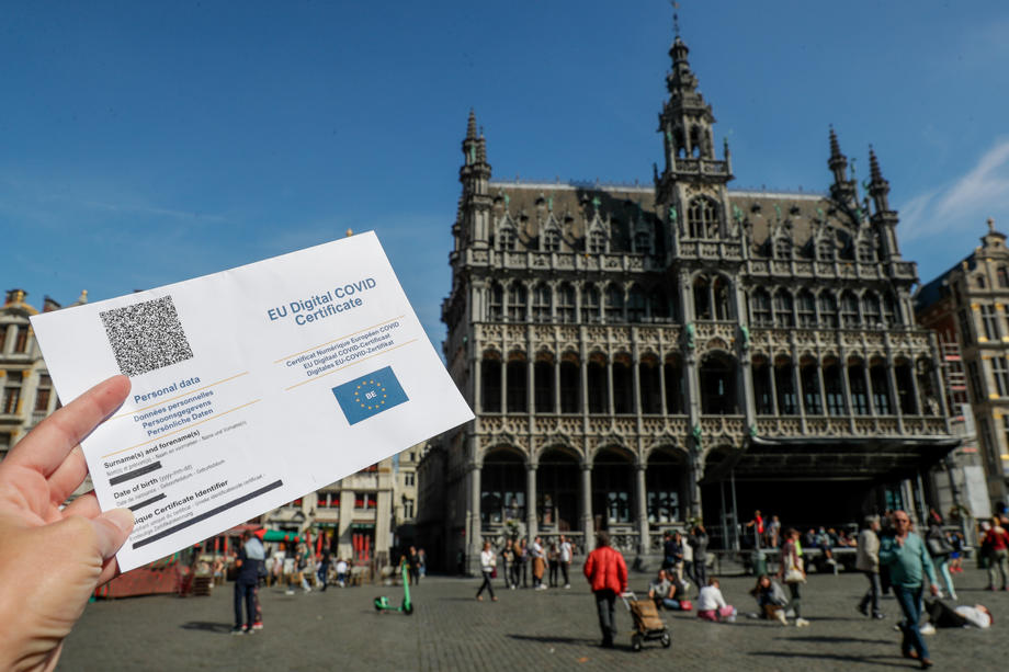 Covid-19 pass comes into effect in Brussels in October