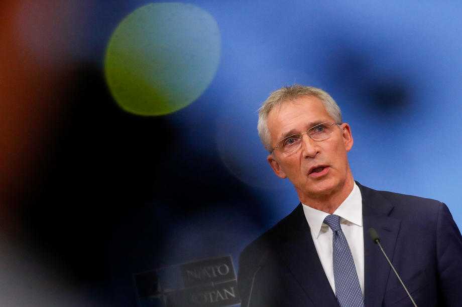 Pre-ministerielle Pressekonferenz des NATO-Generalsekretärs