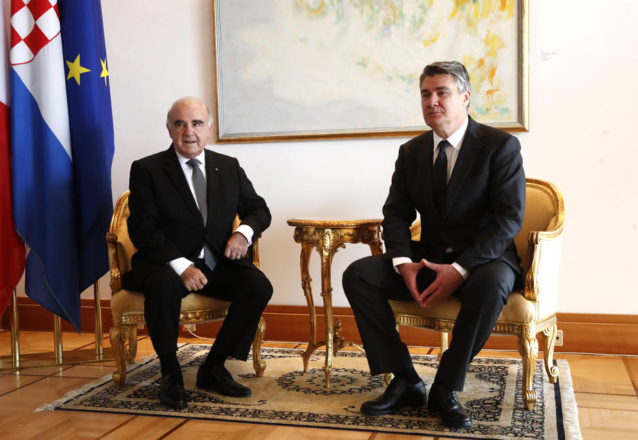 President of Republic of Malta George Vella visits Zagreb
