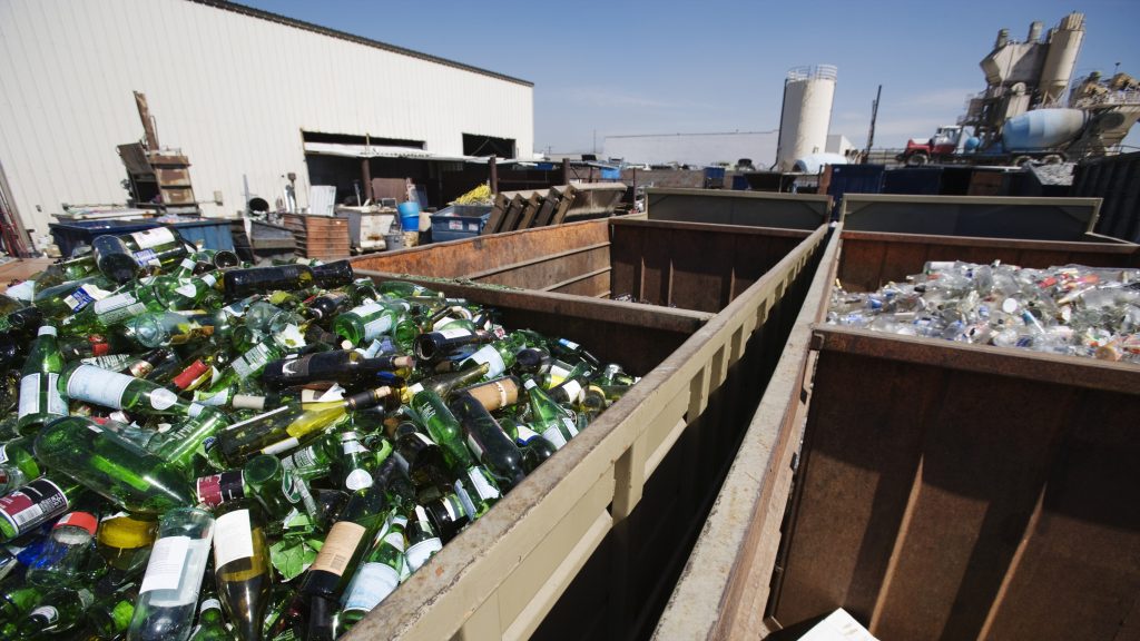 Glass recycling