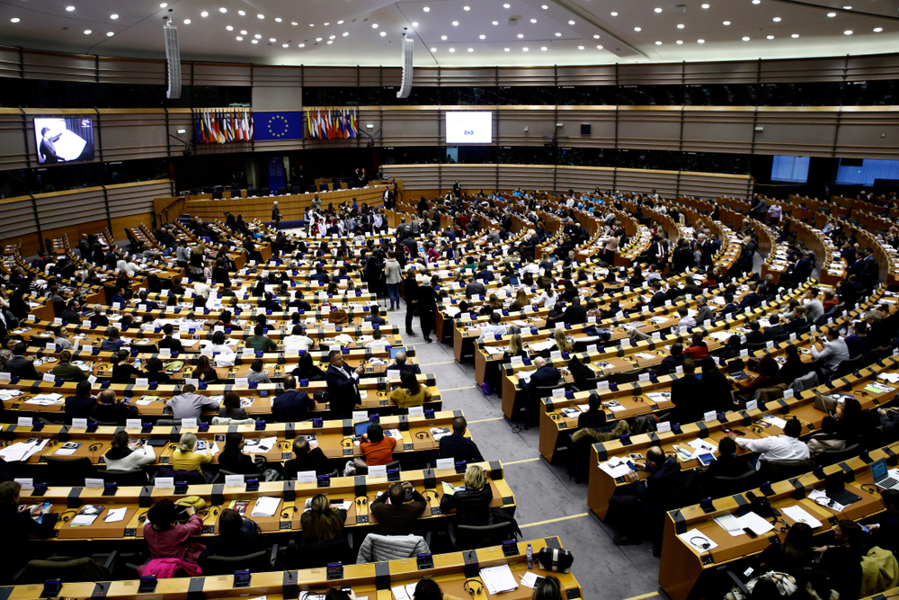 Brussels,,Belgium.,20th,Nov.,2018.,Plenary,Room,Of,The,European