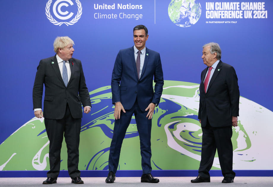 Arrivals at the COP26