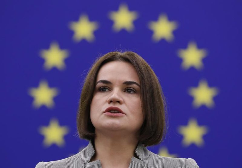 Tichanowskaja fordert EU zu entschlossenerem Handeln gegen Lukaschenko auf