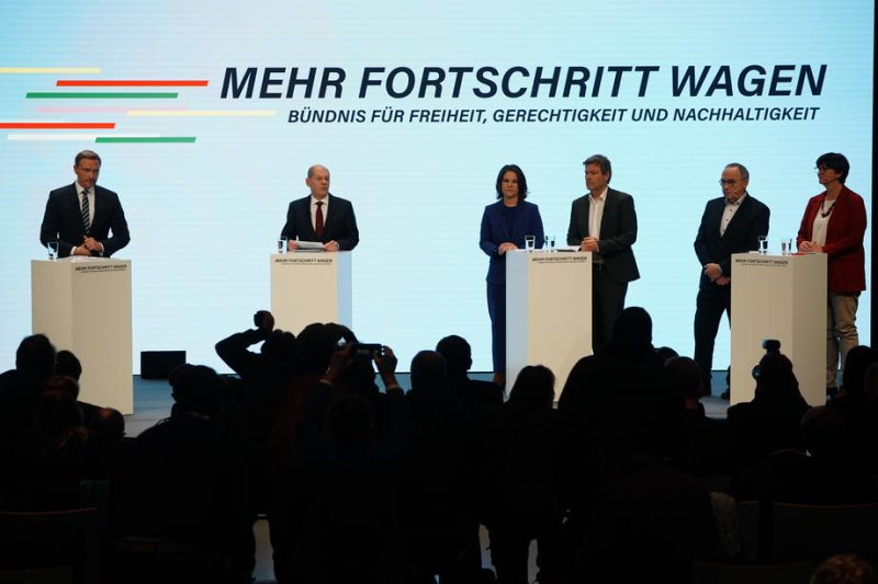 Die erste Ampelkoalition in deutscher Geschichte steht