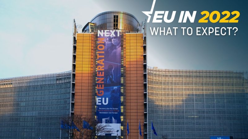 Was 2022 in der EU-Politik ansteht