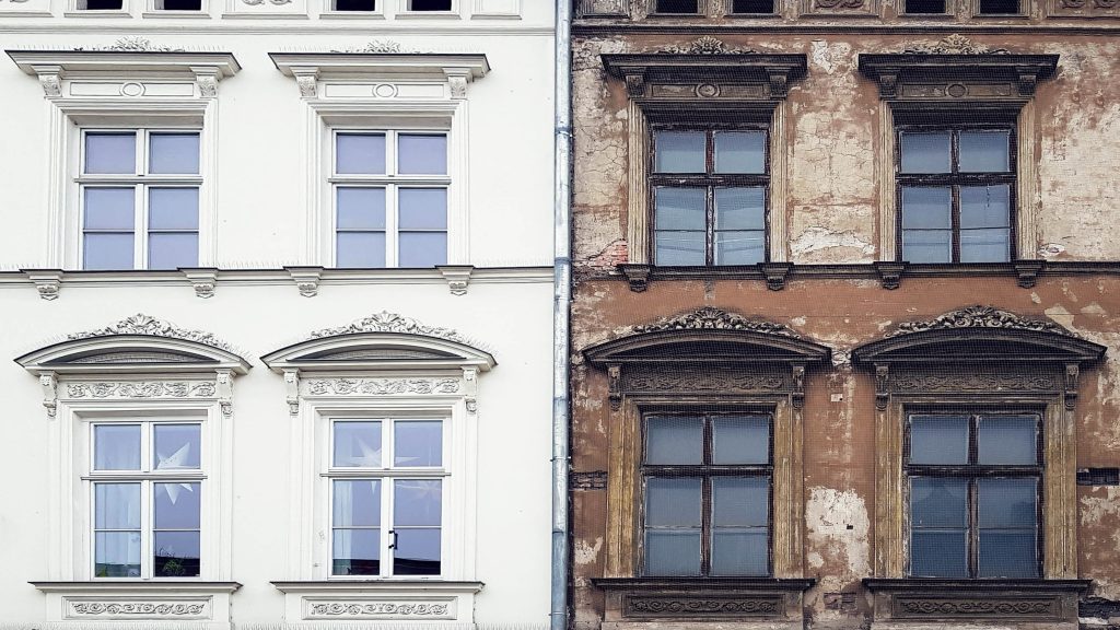 Old new building