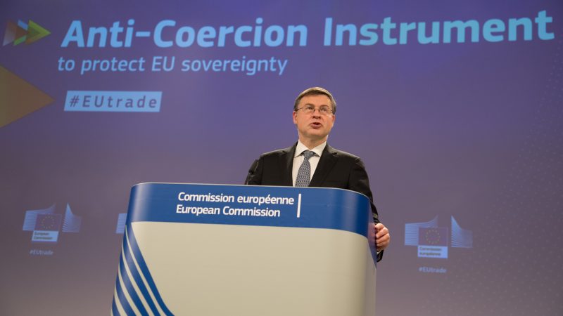 EU-Kommission stellt neues geopolitisches Sanktionsinstrument vor