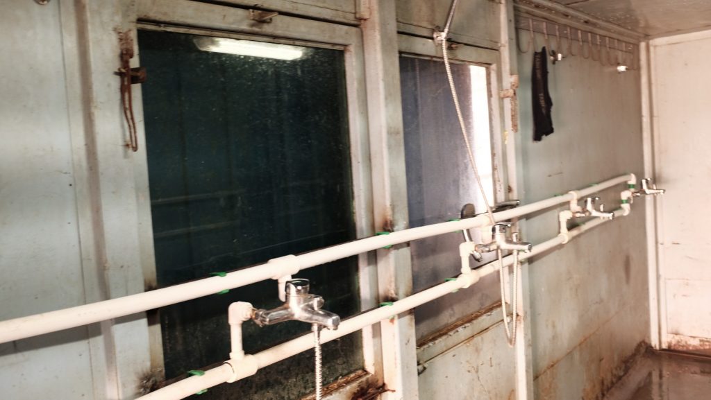 Showers in Zrenjanin