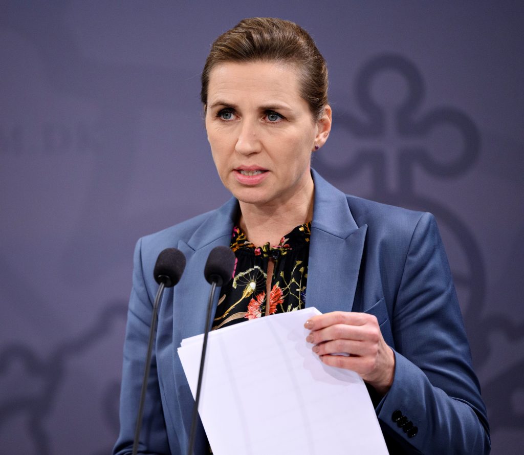 Prime Minister’s Office holds a press conference on the coronavirus situation in Denmark