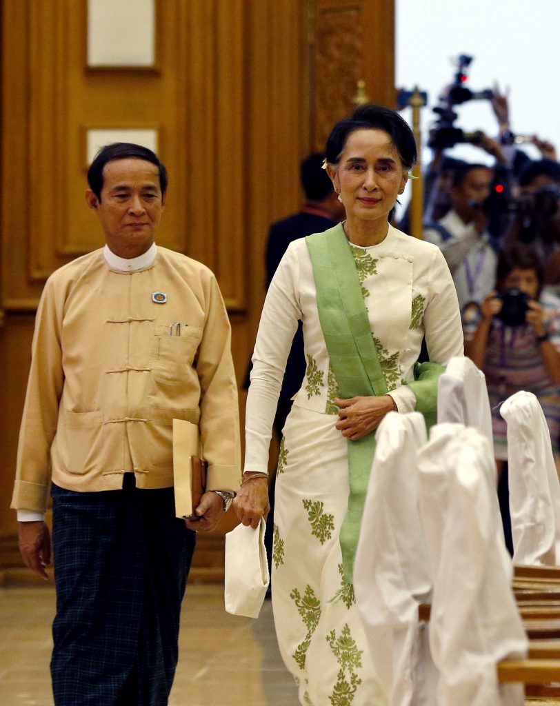 Aung San Suu Kyi and Win Myint sentenced to four years in prison