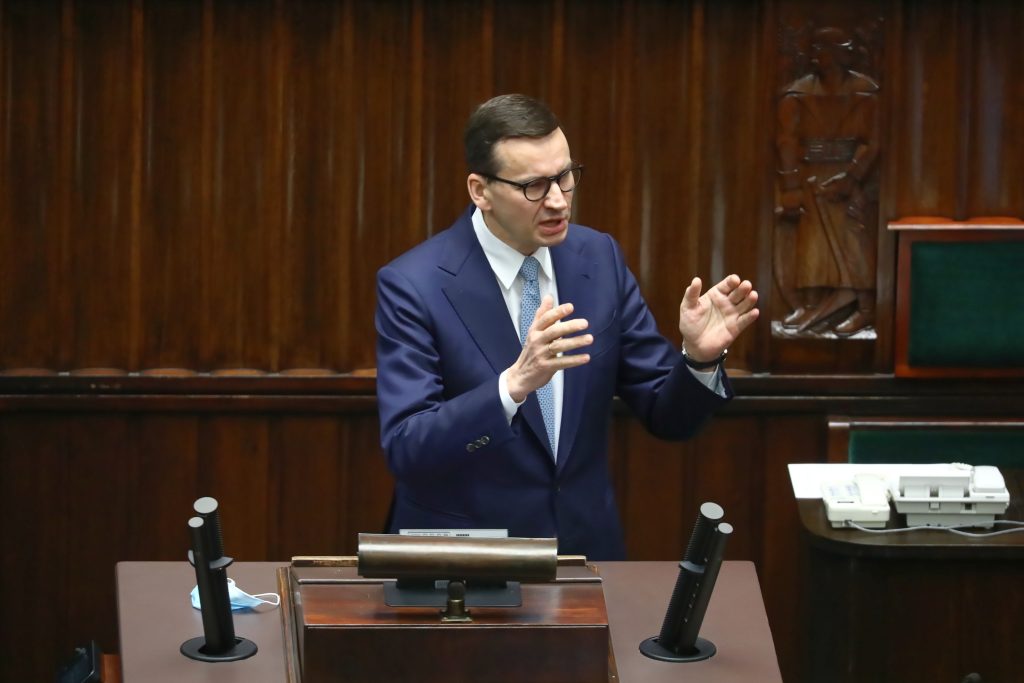 Parliamentary debate on the 2022 Polish budget