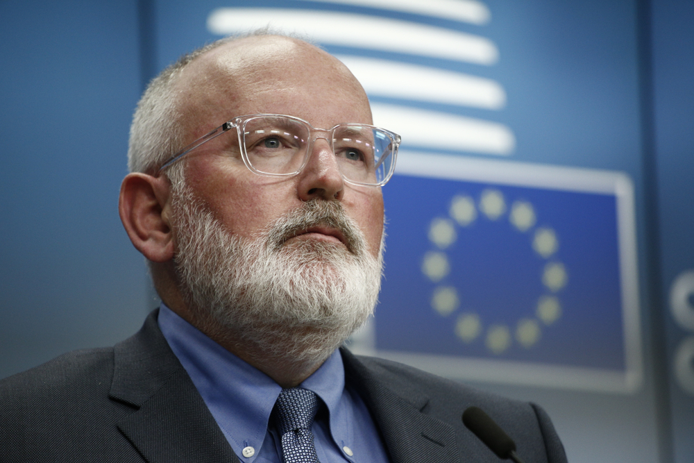Brussels,,Belgium.,14th,May,2018.,Frans,Timmermans,,First,Vice-president,Of