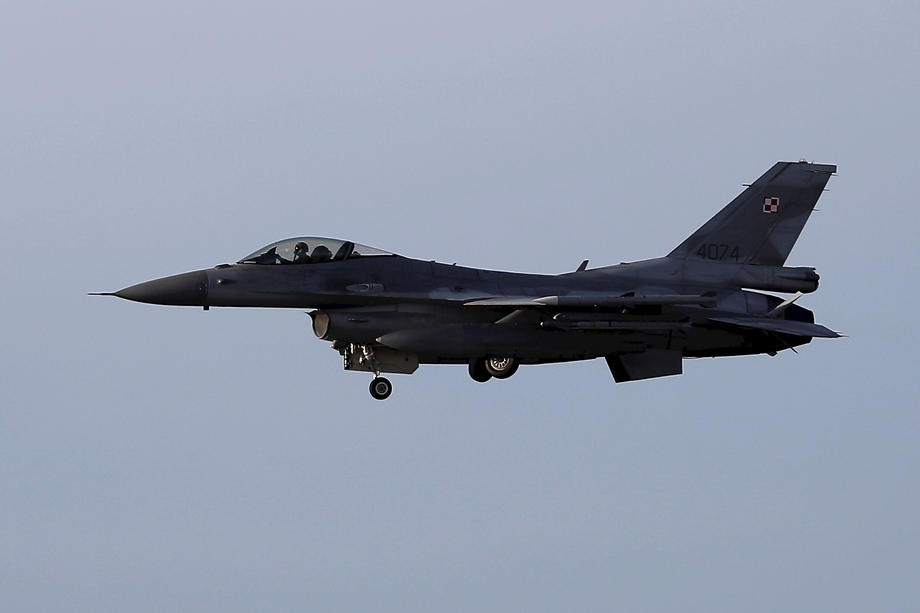 NATO Air Policing mission in Riga