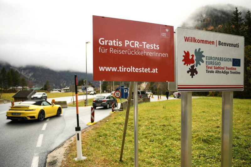 Österreich macht PCR-Test zur Einreisevoraussetzung für Geimpfte