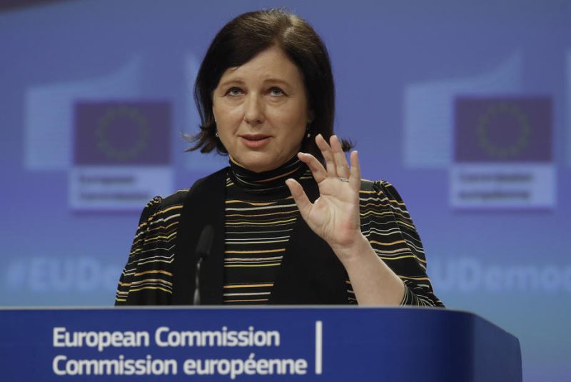 EU-Vizepräsidentin Jourová: Budget für ukrainische Flüchtlinge unzureichend