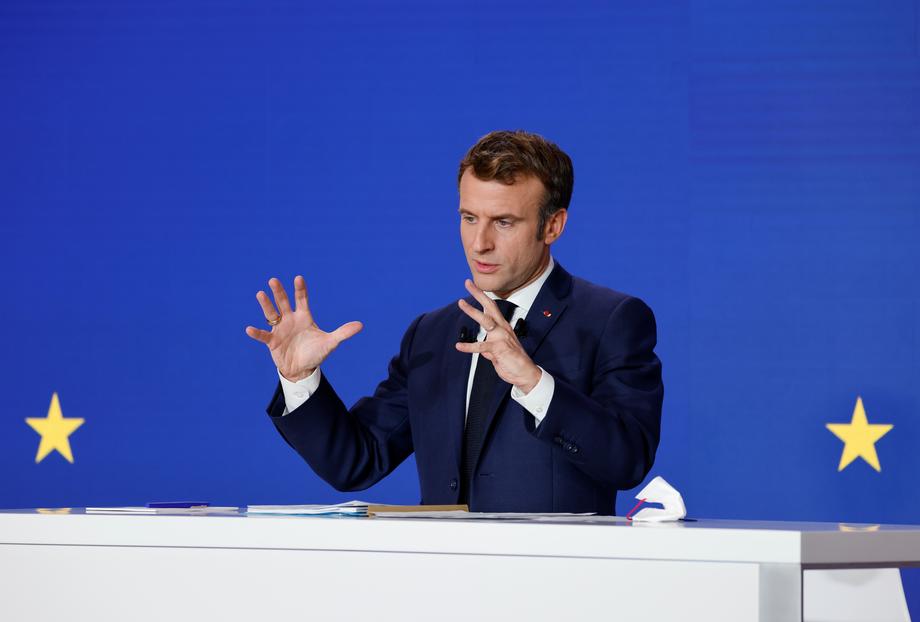 Press conference on France assuming EU presidency