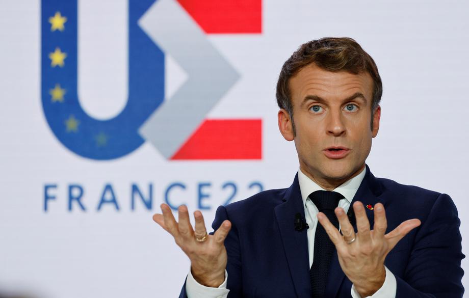Press conference on France assuming EU presidency