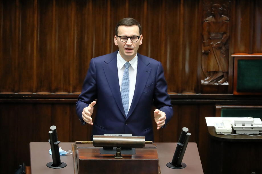 Parliamentary debate on the 2022 Polish budget