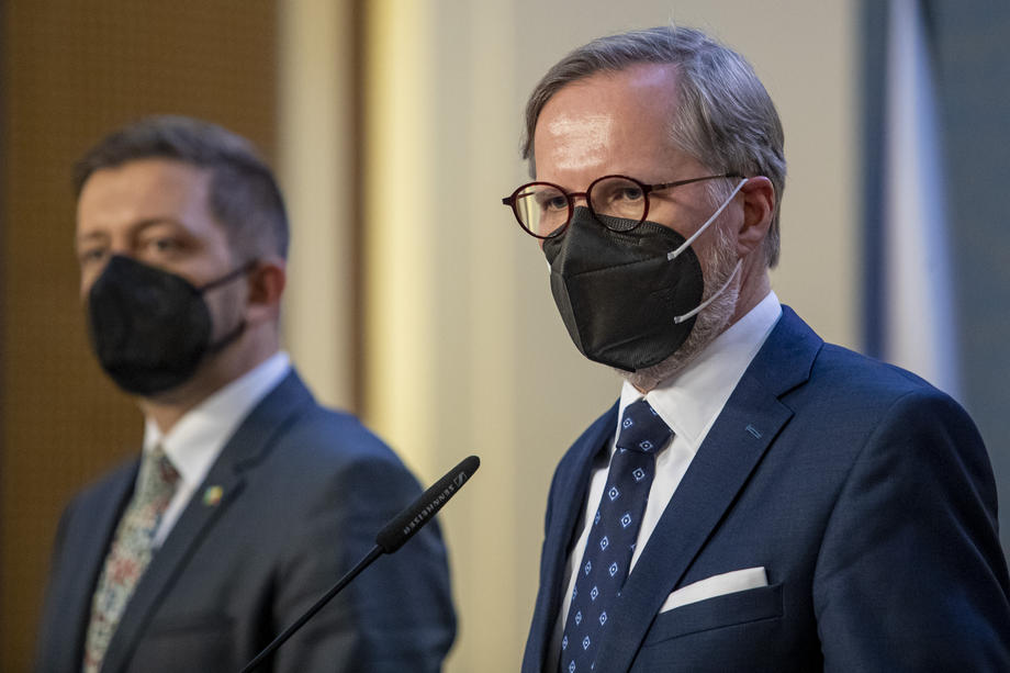 Inaugural meeting of Czech government
