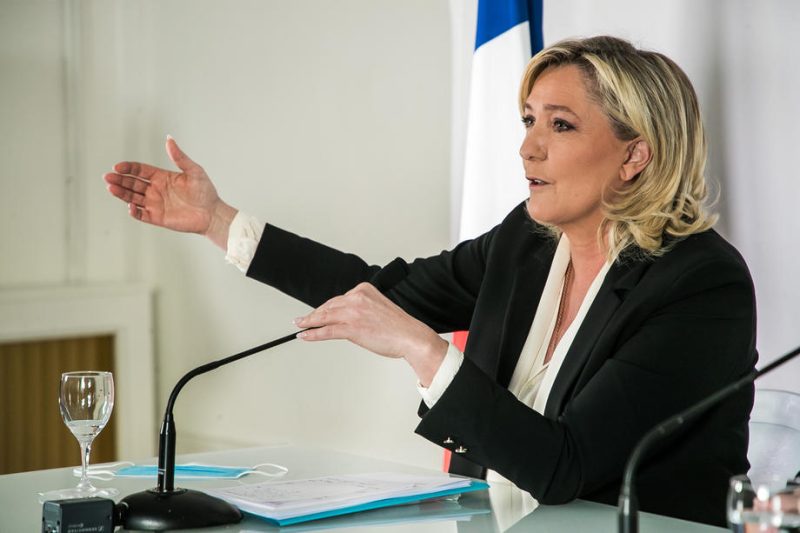 Le Pen stellt ihre Vision von Europa vor