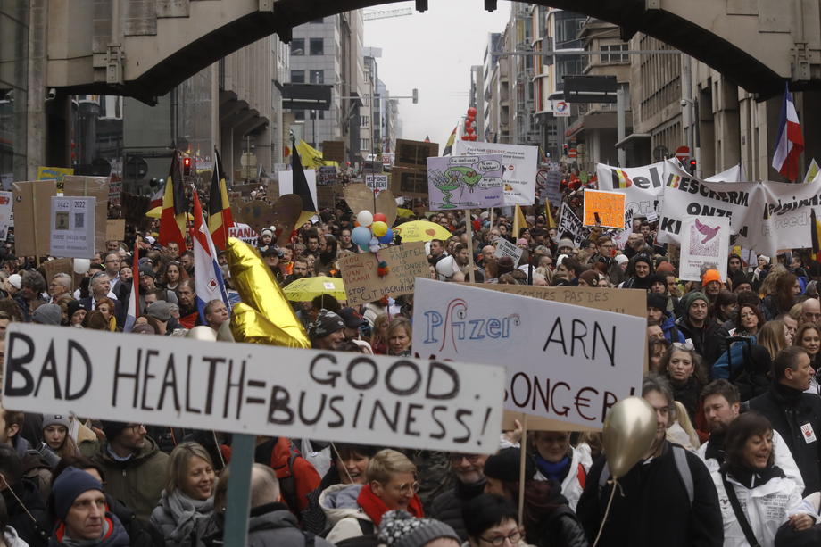 European Demonstration against Covid-19 measures