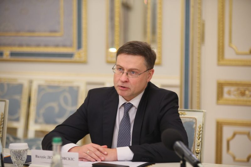 Dombrovskis: EU wird Verwendung von Nord Stream 2 "als Waffe" nicht zulassen