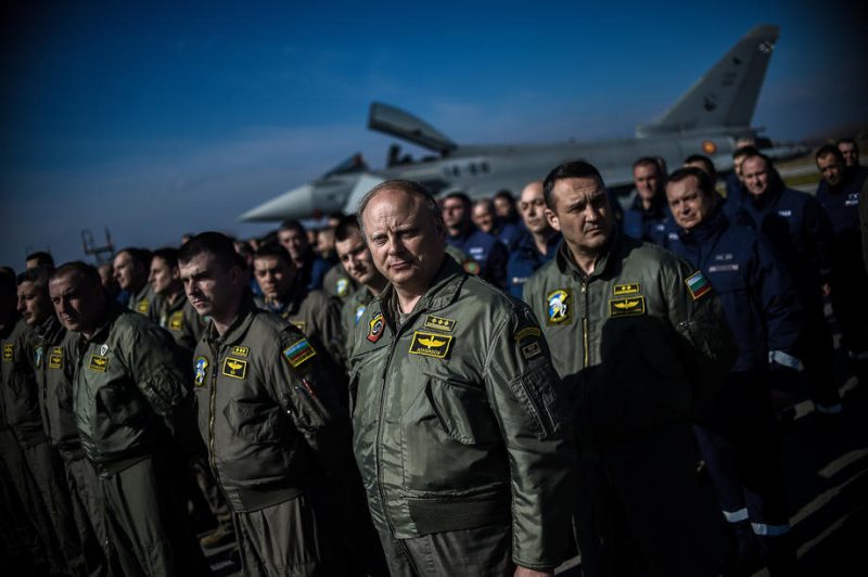 Spanische Eurofighter absolvieren ersten Warnflug in Bulgarien