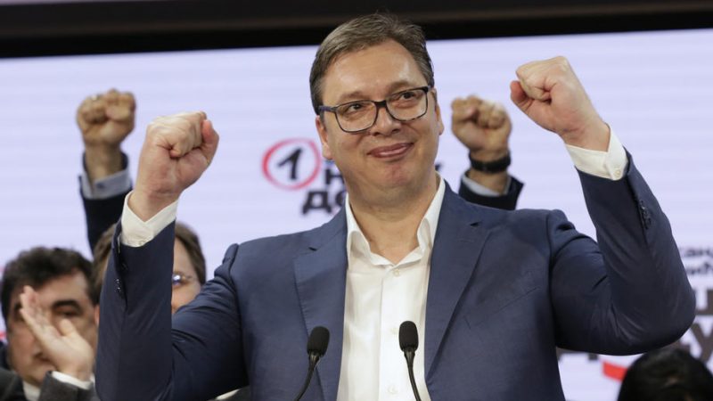 Vucics Medienherrschaft im serbischen Wahlkampf "schwer aufzuholen"