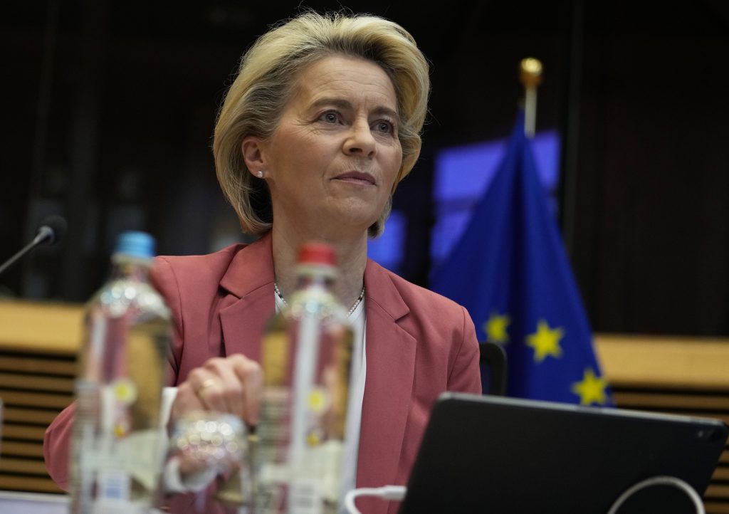 Weekly College of Commissioners meeting at EU headquarters