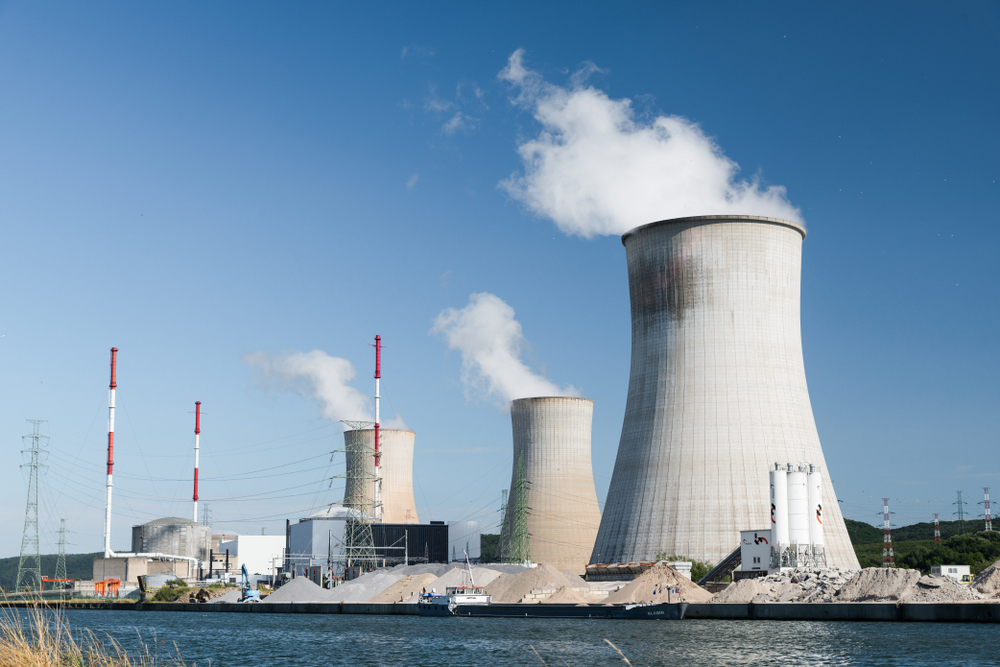 Tihange,Nuclear,Power,Station,In,Belgium