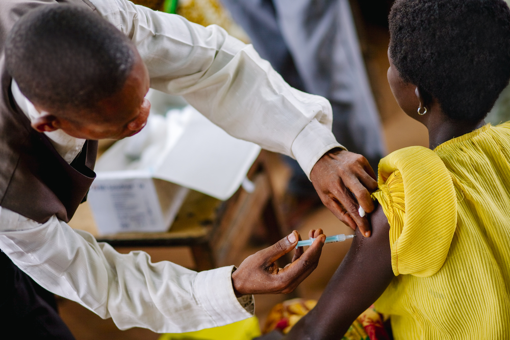 Drc,,Democratic,Republic,Of,Congo.,Unicef,Mission,Against,Tetanus,In