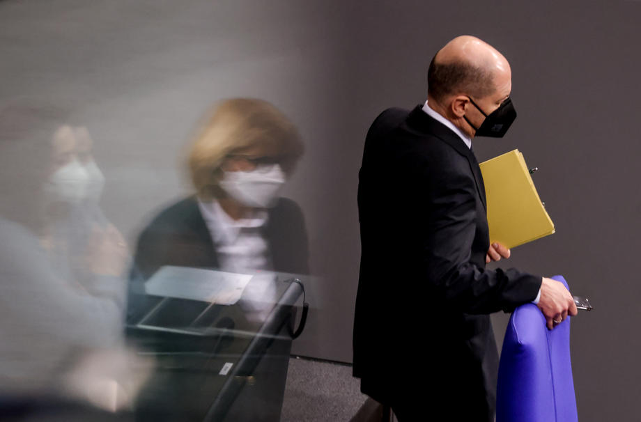 German Bundestag session
