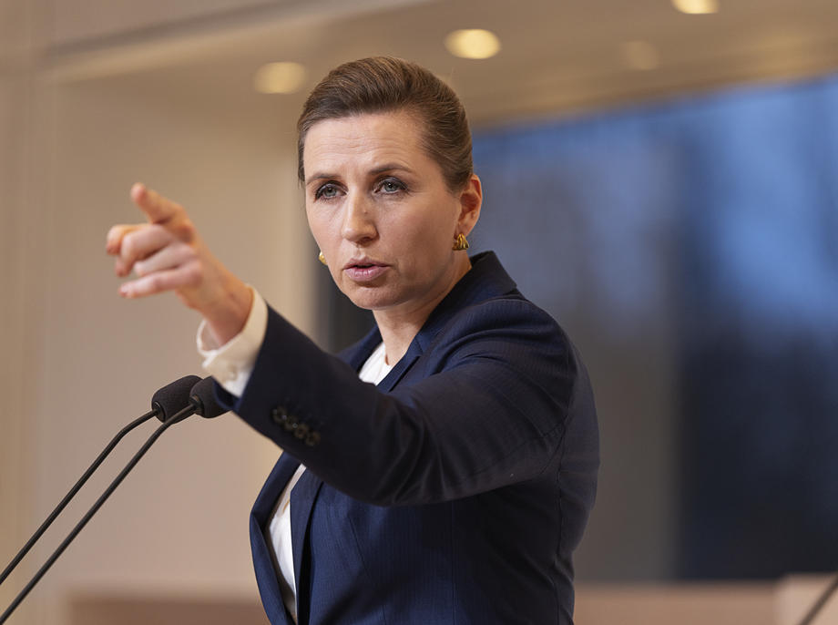 Press conference on Denmark’s foreign and security policy strategy