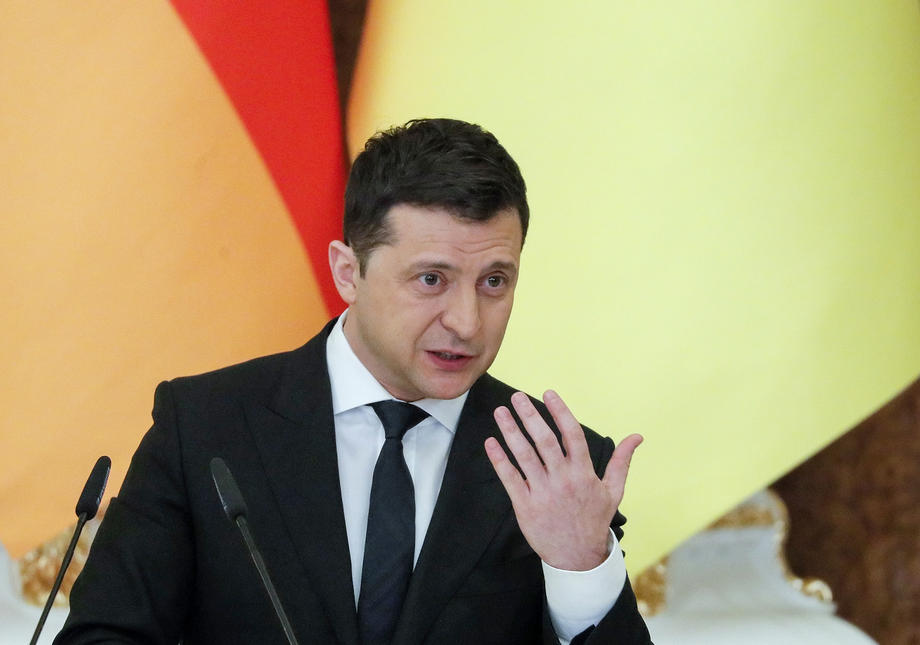 German Chancellor Scholz meets Ukrainian President Zelensky in Kiev