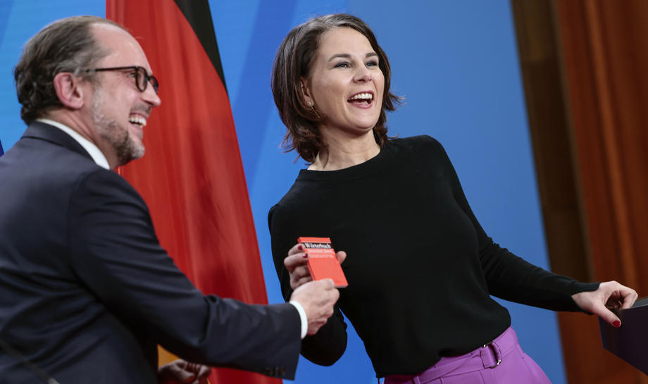 Austrian foreign minister in Berlin