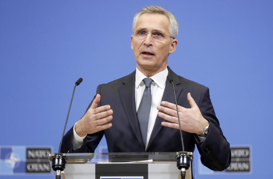 NATO Secretary General press briefing after North Atlantic Council meeting on Russia’s attack on Ukraine