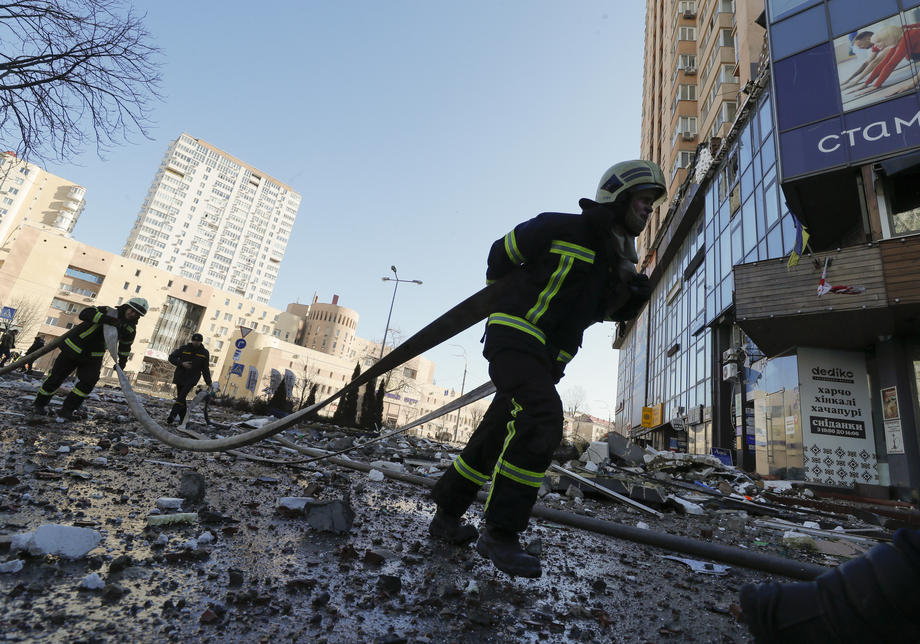 Situation in Ukraine after beginning of Russian attack