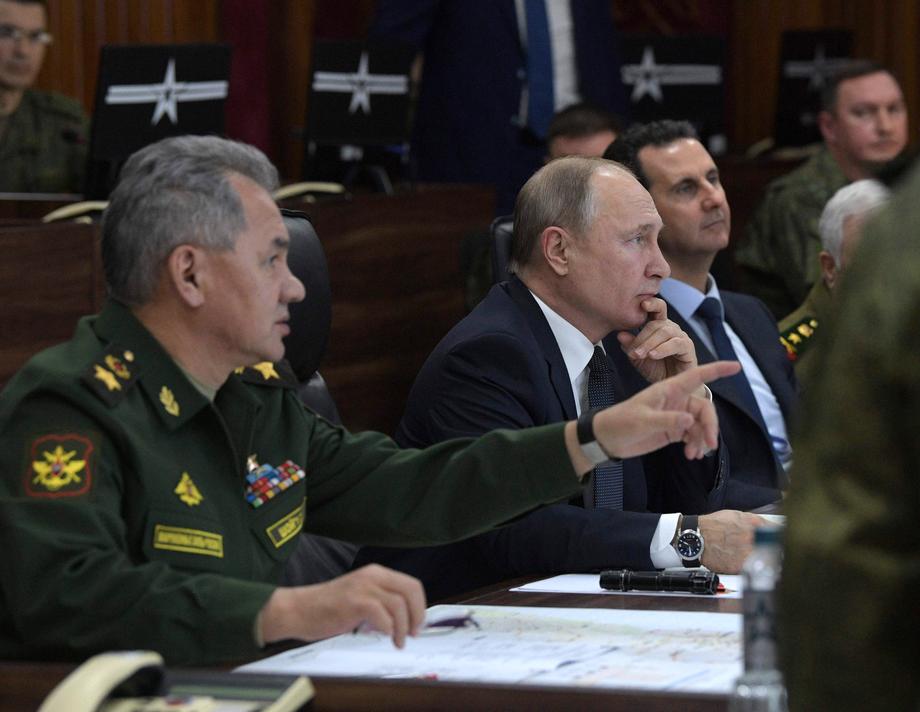 Russian President Putin visits Damascus
