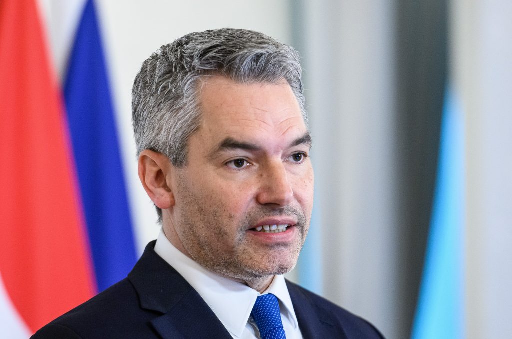 Austrian Chancellor Karl Nehammer comments on Russian attack on Ukraine